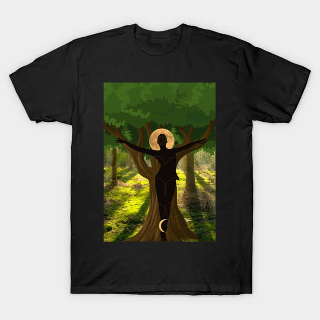 Manifesting art - Resurrection of nature T-Shirt by ManifestYDream
